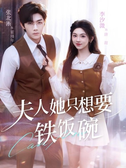 夫人她只想要铁饭碗（60集）李汐溦&张北淅 高清完整版